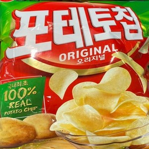 농심 포테토칩 오리지널 감자칩, 390g, 1개