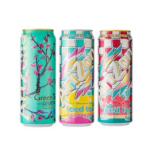 [서진프리미엄] 아리조나 3가지맛 그린티 4캔 라즈베리 4캔 레몬 4캔, 650ml, 12개