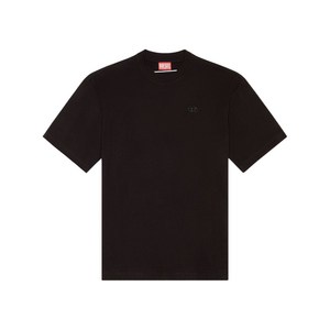 디젤 로고 프린트 티셔츠, 블랙계열, Standard M