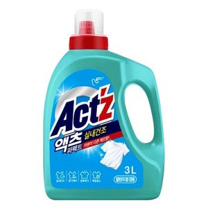 액츠 퍼펙트 실내건조 액상세제 본품, 3L, 2개
