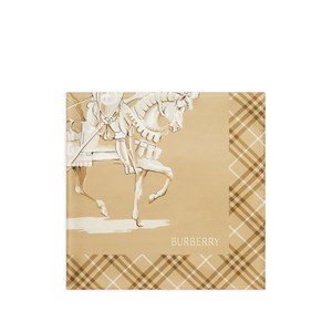 버버리 아카이브 나이트 실크 스카프