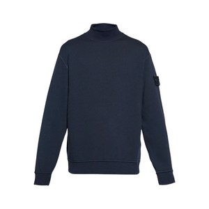 스톤 아일랜드 모크 넥 스웨트셔츠, 블루계열, Standard XL(KR 105)