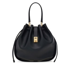 페라가모 허그 드로스트링 버킷 백