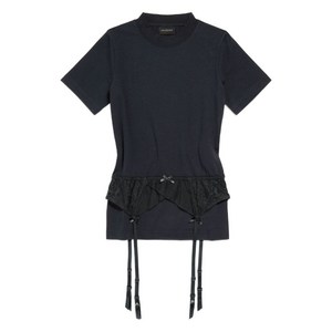 발렌시아가 레이스 트리밍 탑, 블랙계열, Standard M(KR 66)