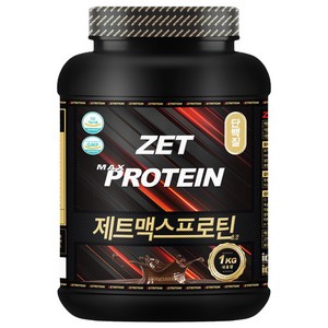 제트리션 제트맥스프로틴 초코, 1kg, 1개