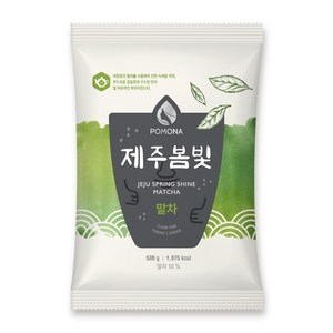 포모나 제주봄빛 말차 파우더