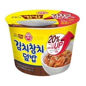 오뚜기 맛있는 컵밥 김치참치덮밥, 310g, 12개