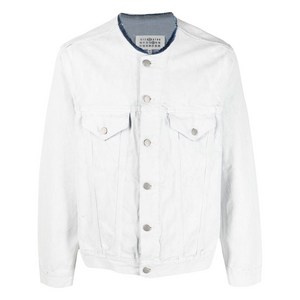 메종 마르지엘라 칼라리스 데님 재킷