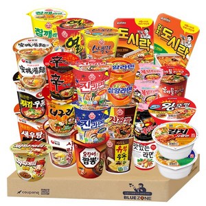 소컵25종 세트(육사발 김사발 신라면 새우탕 튀우 안성 사곰 오짬 너구리 짜파 진매 진순 참깨 열 유부 스낵면 진짬뽕 삼양 맛있는 불닭볶음면 까르보불닭 도시락 김도 해물 미니왕), 25개