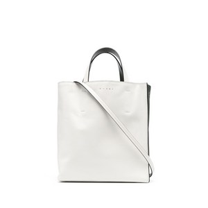 마르니 뮤지오 가죽 스몰 토트 백