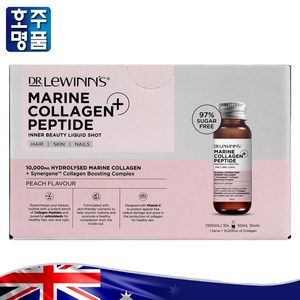 프리미엄 호주산 D. LeWinn's Maine Collagen Peptide+ Inne Beauty Liquid Shot - 10 x 50mL, 1개