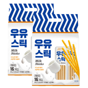 밀크스틱과자 256g x 2 5개, 2개