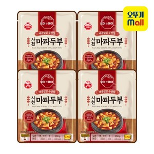 오뚜기 로이앤메이 사천마파두부 250G X 4개