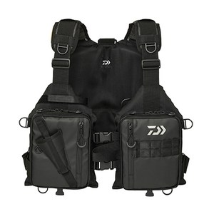 다이와 KDF-6425 게임베스트 구명조끼 플로팅베스트, 블랙