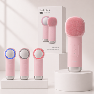 진동 클렌저 세안 브러쉬 실리콘 진동 냉온열 전동세안기