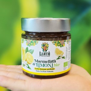 LUMI 유기농 오가닉 레몬잼, 1개, 310g
