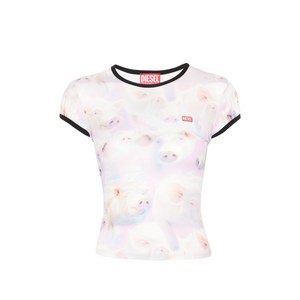 디젤 T-언크프 프린트 티셔츠, 화이트계열, Standard S(KR 55)