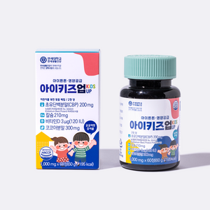 아이키즈업 우유칼슘 CBP 초유 단백질 비타민D 60정, 1개