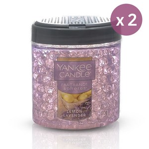 양키캔들 프래그런스 스피어스 차량용 방향제, 레몬라벤더, 2개