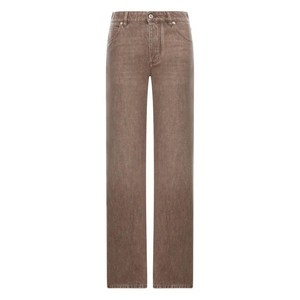 보테가 베네타 cotton trousers, 브라운계열, Italy 38