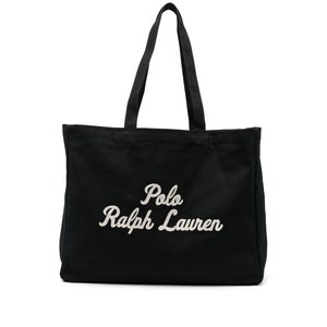 폴로랄프로렌 로고 자수 토트 백
