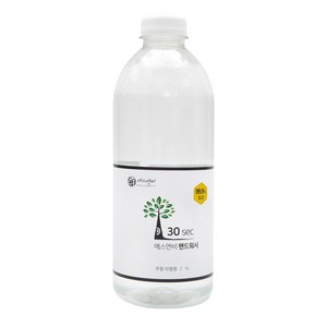 에스엔비 30s 항균 핸드워시 500ml/1000ml 본품/리필, 무향 리필 1000ml, 2개, 1L