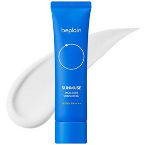 [비건뷰티] 비플레인 선뮤즈 모이스처 선크림 SPF50+ PA++++, 50ml, 1개
