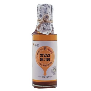 대전기름집 100% 국산 들기름, 180ml, 1개