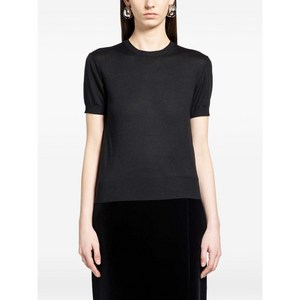 생로랑 니트 티셔츠, 블랙계열, Standard XS(KR 44)