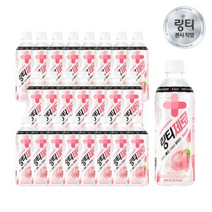 링티 제로 복숭아맛, 500ml, 24개