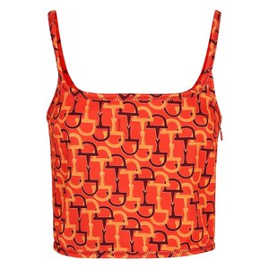 구찌 printed tank top