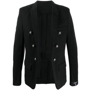 발망 버튼 블레이저