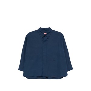 겐조 칼라 코튼 셔츠, 블루계열, France 36