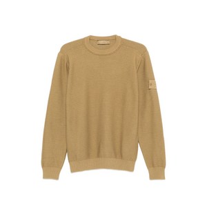 스톤 아일랜드 고스트 크루 넥 스웨터, 베이지계열, Standard S(KR 90)