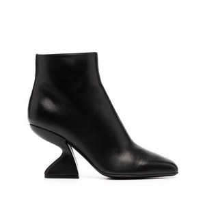 페라가모 F 힐 앵클 부츠, US 9.5(KR 270C (Slim)), 블랙계열