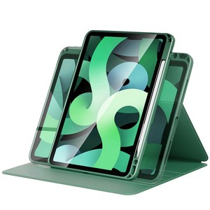 nimin 니민 펜슬 수납 360도 회전 마그네틱 태블릿 PC 케이스 커버 케이스