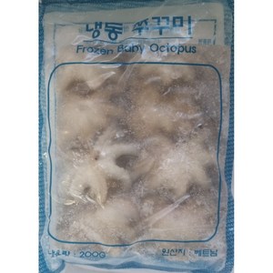 [대영] 냉동 쭈꾸미 2.4kg 이상 8미, 12개, 200g