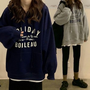 주디앤 여성 홀리데이 기모 후드티 2P