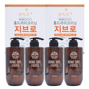 천연성분 지브로 홈드라이크리닝, 500ml, 4개