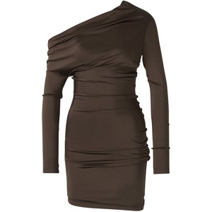 알렉산더맥퀸 비대칭 미니 드레스