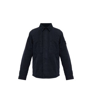 스톤 아일랜드 고스트 버튼 패치 재킷, 블루계열, Standard XXL(KR 110)