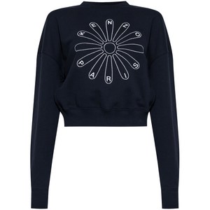 겐조 로고 자수 스웨트셔츠, 블루계열, Standard L