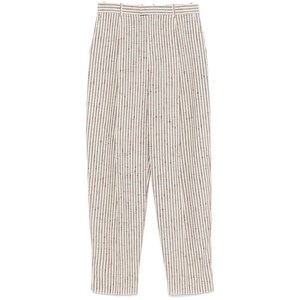 보테가 베네타 스트라이프 팬츠