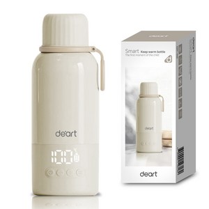 데아트 100도 가열텀블러 배터리분리 500ml 휴대용 무선 분유포트