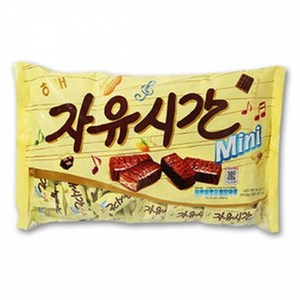 자유시간 mini 초콜릿, 630g, 6개