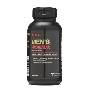 GNC 멘스 아르긴맥스 섹슈얼 헬스 포뮬러 캐플렛, 90정, 1개