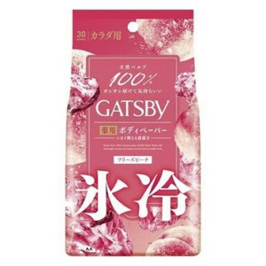 갸스비 데오도란트 샤워 티슈 아이스 피치 30매입