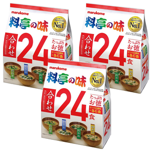 마루코메 요리정의 맛 모듬 파 + 두부 + 미역 + 유부 24개입, 3개