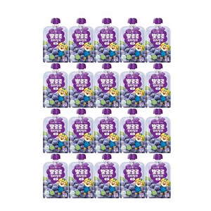 팔도 뽀로로 워터젤리 포도, 120ml, 20개