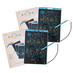 벨베이비 유아용 드로잉패드 12인치 전자칠판 LCD